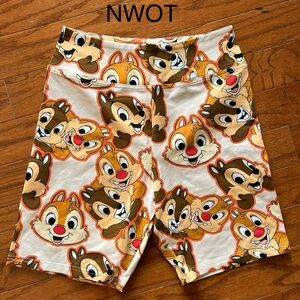 Wild Rich Kids, Adult Large, Disney: Chip and Dale Biker Shorts